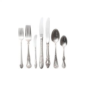 The Delilah: Vintage Silver-Plated Flatware Set