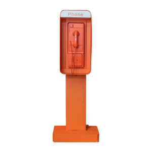 orange-self-standing-pay-phone