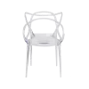 The Jae: Clear Lucite Dining Chairs