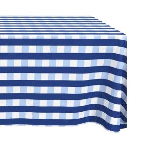 Archie: Navy + Blue Rectangle Table Linen