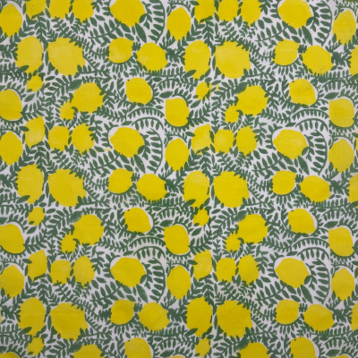 The Sorrento: Lemon Tree Table Linen